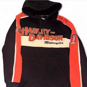 Vintage 2000'S Harley-Davidson Pullover Hoodie Men's XL